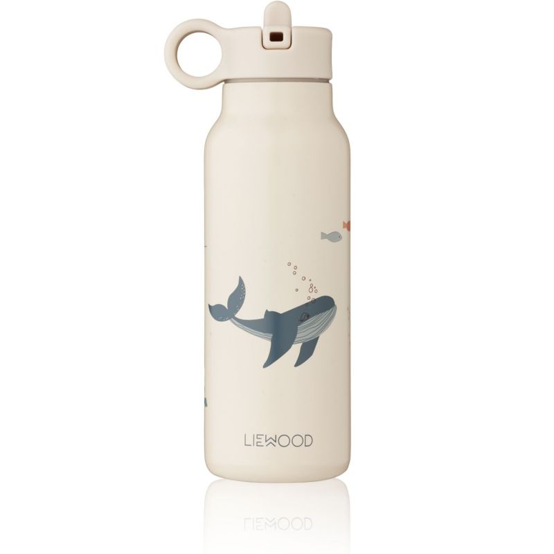 Image d'ambiance de présentation du produit Gourde isotherme Falk Sea Creature (350 ml) - Reconditionné - Liewood